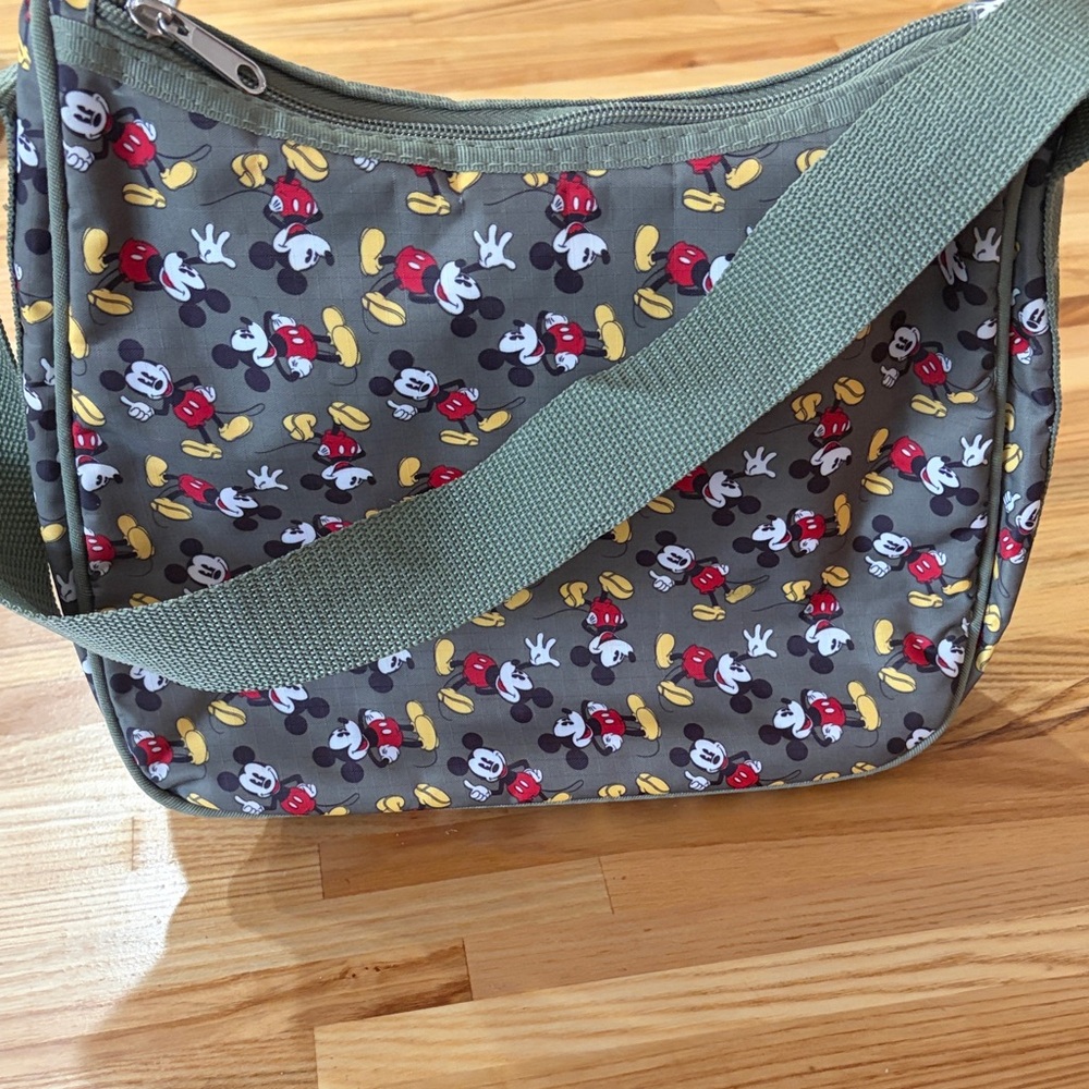 Mickey Mouse Patterned Shoulder Bag - image 2
